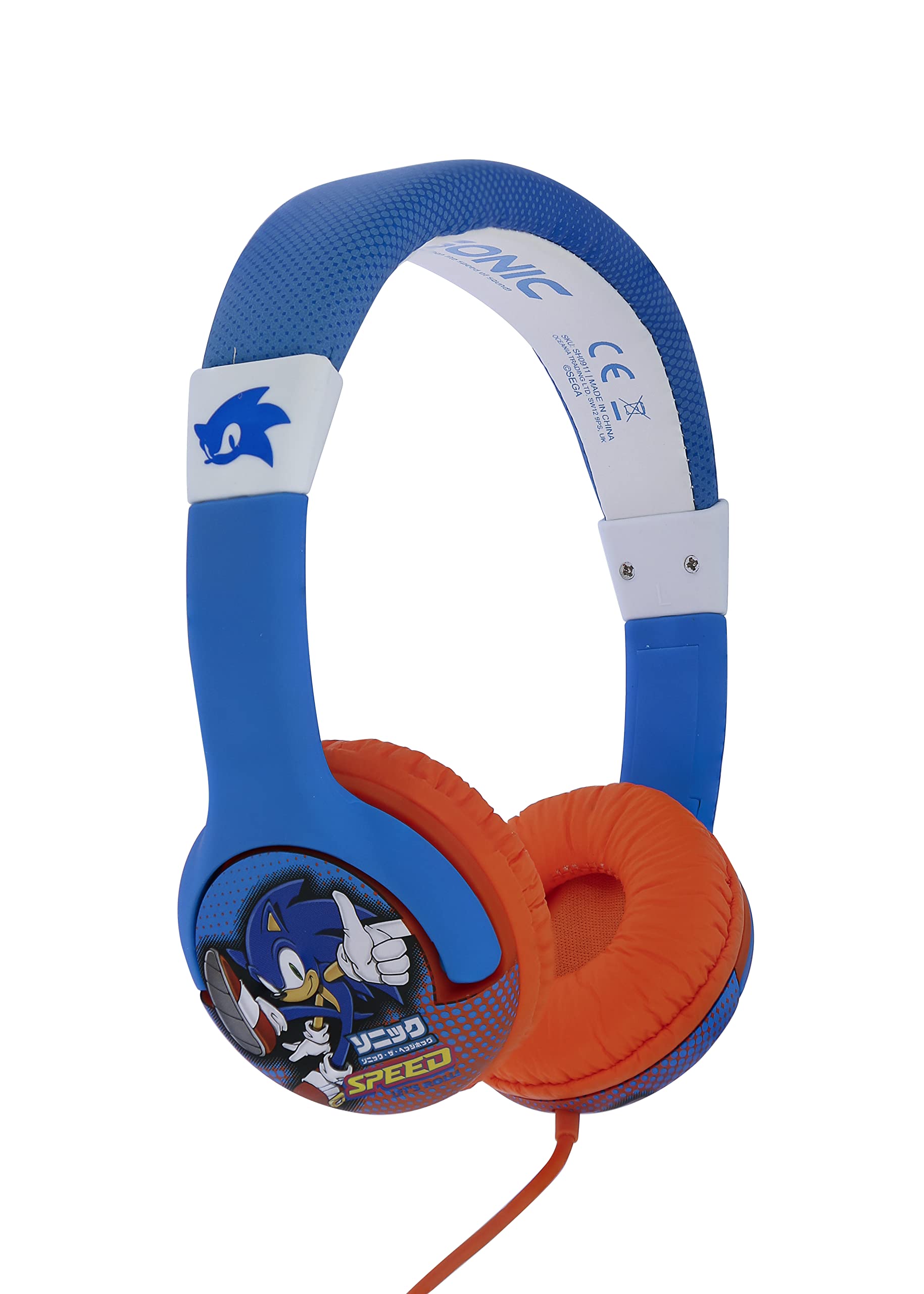 Otl - Junior Headphones - Sega Sonic The Hedgehog (Sh0911) Otl - Junior Headphones - Sega Sonic The Hedgehog (Sh0911)